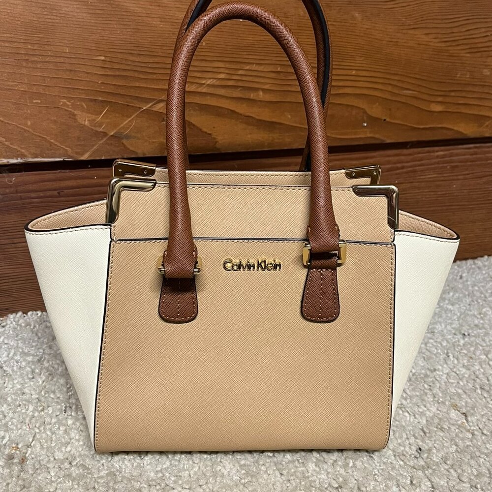 Calvin Klein Purse - Two Tone Brown